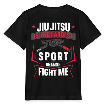Ceinture de Jiu Jitsu Ju-Jitsu Est Le - T-shirt bio MINI CREATOR Stanley/Stella Enfant - noir - Devant - Mikhail (115cm)