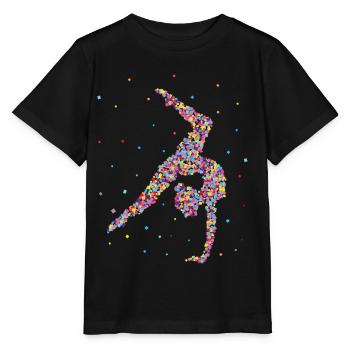 Gymnastics Gymnast Floor Gymnastics Gymnastics - Stanley/Stella MINI CREATOR Kids’ T-Shirt - black - Front - Mikhail (115cm)