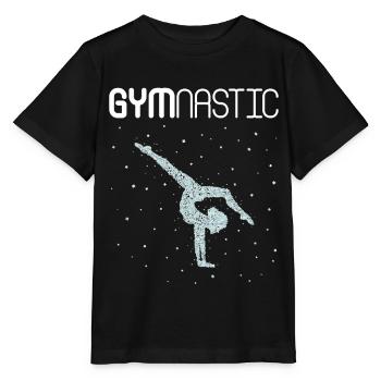 Handstand Gymnastics Gymnastics Floor gymnastics - Stanley/Stella MINI CREATOR Kids’ T-Shirt - black - Front - Mikhail (115cm)