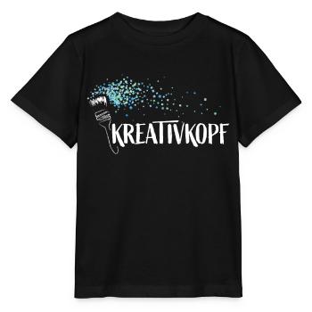 Künstlerin Kunst Kreative Kunstlehrerin - Stanley/Stella Kinder T-Shirt MINI CREATOR  - Schwarz - Vorne - Mikhail (115cm)