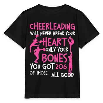 Cheer Cheerleading Cheerleading - T-shirt bio MINI CREATOR Stanley/Stella Enfant - noir - Devant - Mikhail (115cm)