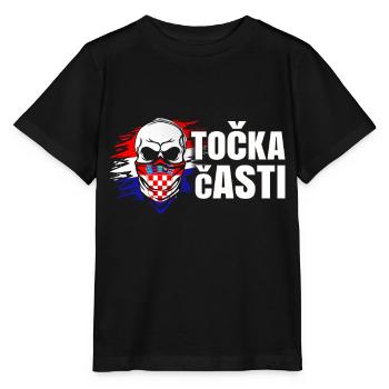 Croatia - Stanley/Stella MINI CREATOR Kids’ T-Shirt - black - Front - Mikhail (115cm)