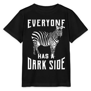 Zèbre - T-shirt bio MINI CREATOR Stanley/Stella Enfant - noir - Devant - Mikhail (115cm)
