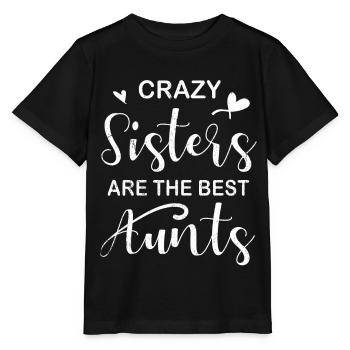 Aunt - Stanley/Stella MINI CREATOR Kids’ T-Shirt - black - Front - Mikhail (115cm)