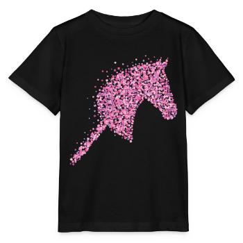 Steckenpferd Reiterin Hobbyhorsing - Stanley/Stella Kinder T-Shirt MINI CREATOR  - Schwarz - Vorne - Mikhail (115cm)