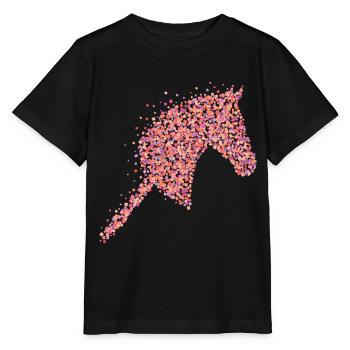Cheval de loisir Steckenpferd Horsing Pferd - T-shirt bio MINI CREATOR Stanley/Stella Enfant - noir - Devant - Mikhail (115cm)