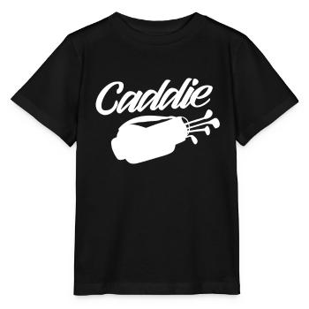 Caddie Golfeur Golf Profession - T-shirt bio MINI CREATOR Stanley/Stella Enfant - noir - Devant - Mikhail (115cm)