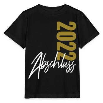 Abschluss 2022 modernes Motiv - Stanley/Stella Kinder T-Shirt MINI CREATOR  - Schwarz - Vorne - Mikhail (115cm)