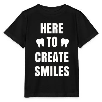 Dentiste Dentifrice Brosse à dents Kiefer Doc Dentiste - T-shirt bio MINI CREATOR Stanley/Stella Enfant - noir - Devant - Mikhail (115cm)