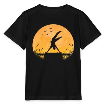 Parkour Parkour Runner Freerunning Handstand Parkur - Stanley/Stella MINI CREATOR Kids’ T-Shirt - black - Front - Mikhail (115cm)