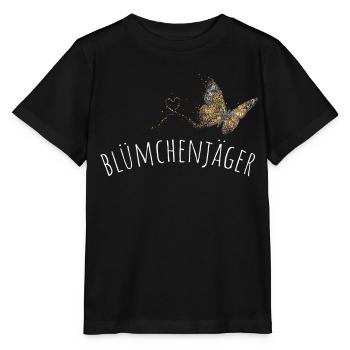 Floristin Floristik Gärtnerin Blumenbeet - Stanley/Stella Kinder T-Shirt MINI CREATOR  - Schwarz - Vorne - Mikhail (115cm)