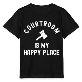 Lawyer Gift Court Law Lawyer Judge Justice - Stanley/Stella MINI CREATOR Kids’ T-Shirt - black - Front - Mikhail (115cm)