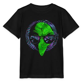Étranger - T-shirt bio MINI CREATOR Stanley/Stella Enfant - noir - Devant - Mikhail (115cm)