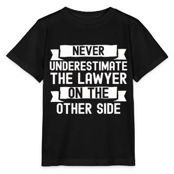 Avocat Avocat Avocat Juge Avocat Cabinet d’avocats - T-shirt bio MINI CREATOR Stanley/Stella Enfant - noir - Devant - Mikhail (115cm)