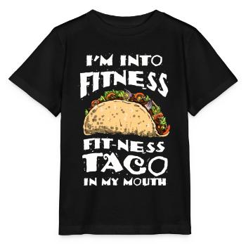 Taco Tuesday Torero Salsa Latino Mexikanisch Nacho - Stanley/Stella Kinder T-Shirt MINI CREATOR  - Schwarz - Vorne - Mikhail (115cm)