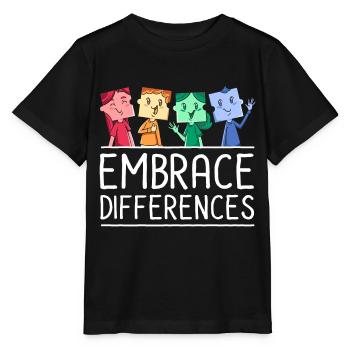 Autismus Geschenk Autist Asperger ADHS Autism - Stanley/Stella Kinder T-Shirt MINI CREATOR  - Schwarz - Vorne - Mikhail (115cm)