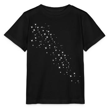 Starfall White - Stanley/Stella MINI CREATOR Kids’ T-Shirt - black - Front - Mikhail (115cm)