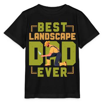 Landscaper Landscaping Landscape - Stanley/Stella MINI CREATOR Kids’ T-Shirt - black - Front - Mikhail (115cm)