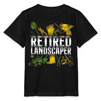 Landscaper Landscaping Landscape - Stanley/Stella MINI CREATOR Kids’ T-Shirt - black - Front - Mikhail (115cm)