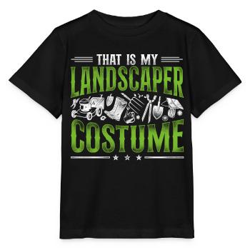 Landscaper Landscaping Landscape - Stanley/Stella MINI CREATOR Kids’ T-Shirt - black - Front - Mikhail (115cm)