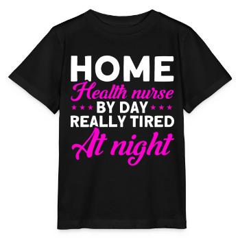 Health Assistance Home Nursing Nurse - Stanley/Stella MINI CREATOR Kids’ T-Shirt - black - Front - Mikhail (115cm)