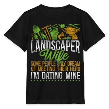 Landscaper Landscaping Landscape - Stanley/Stella MINI CREATOR Kids’ T-Shirt - black - Front - Mikhail (115cm)