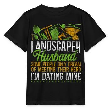 Landscaper Landscaping Landscape - Stanley/Stella MINI CREATOR Kids’ T-Shirt - black - Front - Mikhail (115cm)
