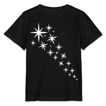Sternenflotte Weisses Design - Stanley/Stella Kinder T-Shirt MINI CREATOR  - Schwarz - Vorne - Mikhail (115cm)