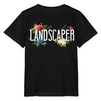 Landscaper Landscaping Landscape - Stanley/Stella MINI CREATOR Kids’ T-Shirt - black - Front - Mikhail (115cm)