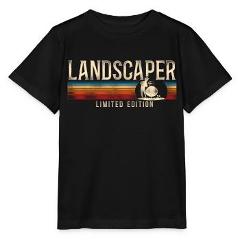 Landscaper Landscaping Landscape - Stanley/Stella MINI CREATOR Kids’ T-Shirt - black - Front - Mikhail (115cm)