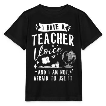 Teacher School Teacher 6th grade Primary school - Stanley/Stella MINI CREATOR Kids’ T-Shirt - black - Front - Mikhail (115cm)