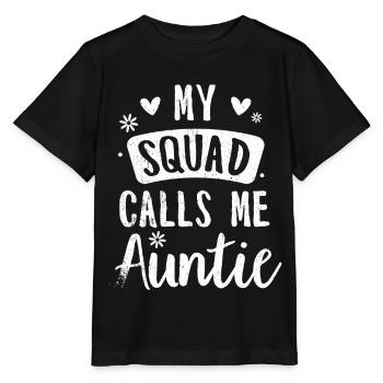 Aunt - Stanley/Stella MINI CREATOR Kids’ T-Shirt - black - Front - Mikhail (115cm)