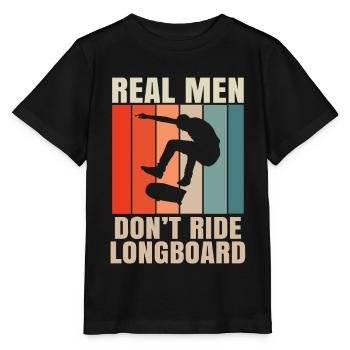 Skater Skateboard Cadeau Halfpipe Sk8 Ollie - T-shirt bio MINI CREATOR Stanley/Stella Enfant - noir - Devant - Mikhail (115cm)