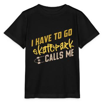 Skateboard Kickflip Geschenk Longboard Sk8er Sk8 - Stanley/Stella Kinder T-Shirt MINI CREATOR  - Schwarz - Vorne - Mikhail (115cm)