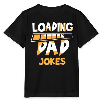Papa Joke Dad Joke Father Jokes - Stanley/Stella MINI CREATOR Kids’ T-Shirt - black - Front - Mikhail (115cm)