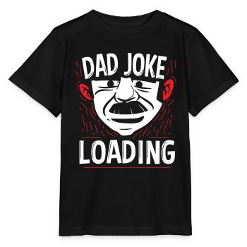 Papa Joke Dad Joke Jokes Father - Stanley/Stella MINI CREATOR Kids’ T-Shirt - black - Front - Mikhail (115cm)