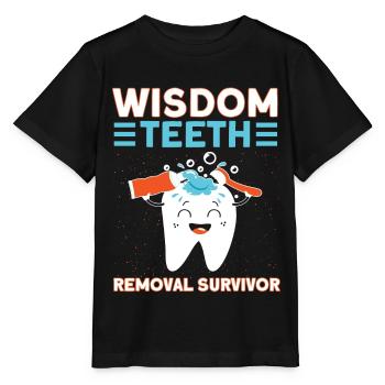 Weisheitszähne Weisheitszahn Patient Zahnarzt - Stanley/Stella Kinder T-Shirt MINI CREATOR  - Schwarz - Vorne - Mikhail (115cm)