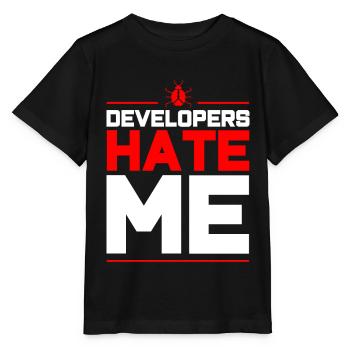 QA Ingenieur QA Tester Software Tester - Stanley/Stella Kinder T-Shirt MINI CREATOR  - Schwarz - Vorne - Mikhail (115cm)