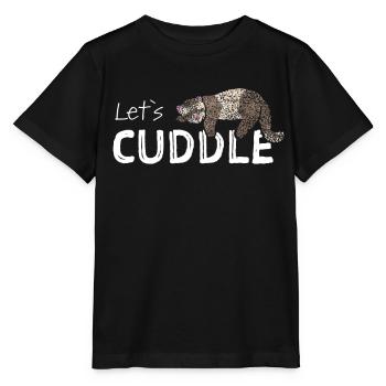 Ferret Ferret Otter Cuddly Shirt - Stanley/Stella MINI CREATOR Kids’ T-Shirt - black - Front - Mikhail (115cm)