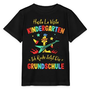 1. Klasse Hasta La Vista Abschluss Kindergarten - Stanley/Stella Kinder T-Shirt MINI CREATOR  - Schwarz - Vorne - Mikhail (115cm)