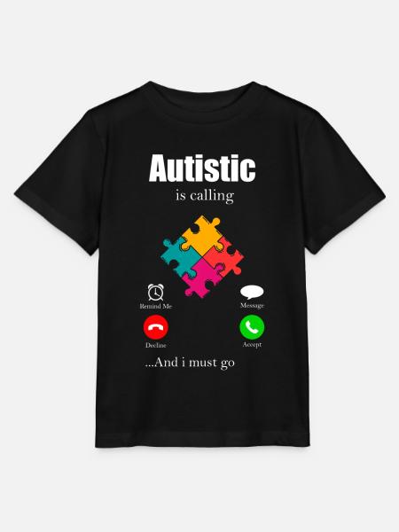 Autismus Geschenk Autist Asperger ADHS Autism - Stanley/Stella T-shirt MINI CREATOR til børn - sort