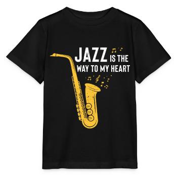 Jazz Tshirt - Stanley/Stella MINI CREATOR Kids’ T-Shirt - black - Front - Mikhail (115cm)
