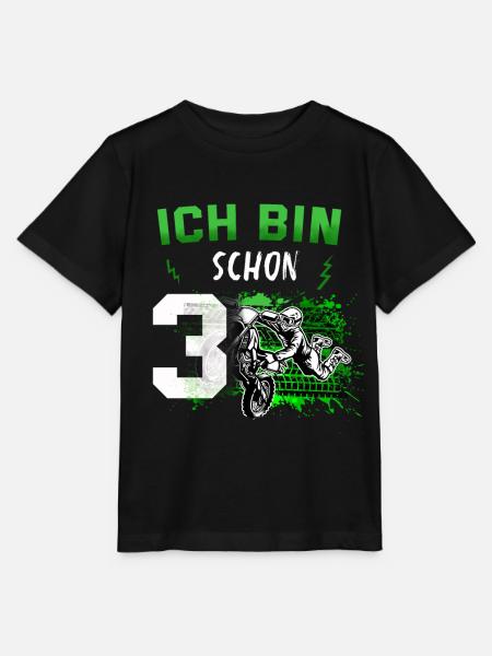Motocross - Stanley/Stella Kinder T-Shirt MINI CREATOR - Schwarz