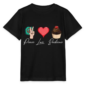 Muffin und Muffins süßes Gebäck - Stanley/Stella Kinder T-Shirt MINI CREATOR  - Schwarz - Vorne - Mikhail (115cm)