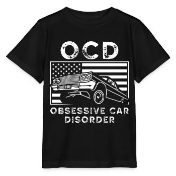 Désordre obsessionnel de la voiture TOC - T-shirt bio MINI CREATOR Stanley/Stella Enfant - noir - Devant - Mikhail (115cm)