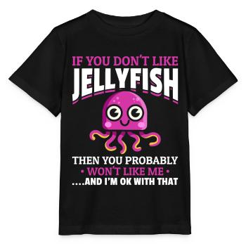 Méduses Méduses Amant I Si vous n’avez pas de méduses - T-shirt bio MINI CREATOR Stanley/Stella Enfant - noir - Devant - Mikhail (115cm)
