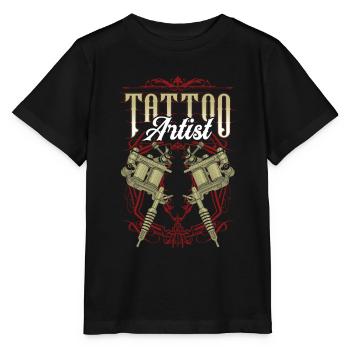 Tattoo Artist Tattoo Studio Tattoo Tattoo - Stanley/Stella MINI CREATOR Kids’ T-Shirt - black - Front - Mikhail (115cm)