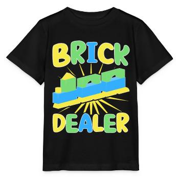 Dealer Terminal Block Block - Stanley/Stella MINI CREATOR Kids’ T-Shirt - black - Front - Mikhail (115cm)