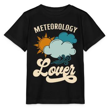 Meteorologist Weather Forecast - Stanley/Stella MINI CREATOR Kids’ T-Shirt - black - Front - Mikhail (115cm)
