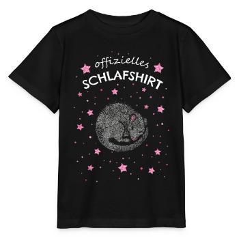 Schlafshirt Ratte Rattenbesitzer Rattenliebhaber - Stanley/Stella Kinder T-Shirt MINI CREATOR  - Schwarz - Vorne - Mikhail (115cm)